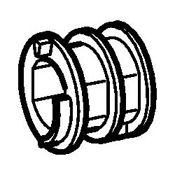 Hansa Temperaturanschlagring, Chrom, 59913853... HANSA-59913853 4015474258600 (Abb. 1)