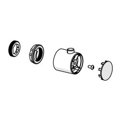 Hansa Absperrgriff, Chrom, 59913854... HANSA-59913854 4015474258617 (Abb. 1)
