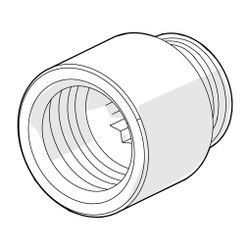 Hansa Verlängerungsschraubensatz, G 1/2", Schlüsselweite 12, 20mm, 59913864... HANSA-59913864 4015474258914 (Abb. 1)