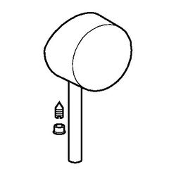 Hansa Vantis Hebel, Chrom, 59913903... HANSA-59913903 4015474260436 (Abb. 1)