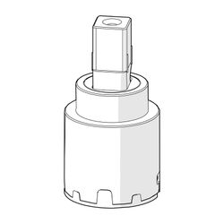 Hansa Kartusche Durchmesser 2,5mm, 59913914... HANSA-59913914 4015474269385 (Abb. 1)