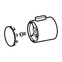 Hansa Temperatureinstellgriff, Chrom, 59913938... HANSA-59913938 4015474267664 (Abb. 1)
