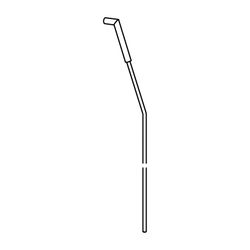 Hansa Zugstange mit Knopf, Chrom, 59913959... HANSA-59913959 4015474269439 (Abb. 1)