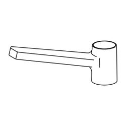 Hansa Auslauf 59913978 Ausladung 199mm Chrom... HANSA-59913978 4015474270510 (Abb. 1)