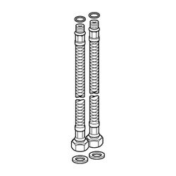 Hansa Schlauch, M10x1, G 3/8", Länge 65cm, 59913992... HANSA-59913992 4015474271777 (Abb. 1)