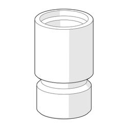 Hansa Übergangsmutter M12x1 - M14x1, 59914028... HANSA-59914028 4015474272637 (Abb. 1)