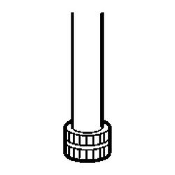 Hansa Anschlussrohr 59914041 M14x1, Länge 220mm... HANSA-59914041 4015474272767 (Abb. 1)