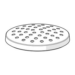 Hansa Handbrause Platte, Durchmesser 100mm, 59914047... HANSA-59914047 4015474273078 (Abb. 1)