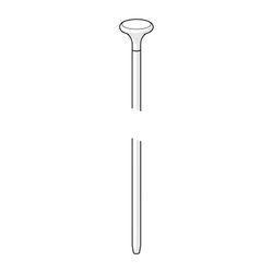 Hansa Zugstange mit Knopf, Chrom, 59914053... HANSA-59914053 4015474273030 (Abb. 1)