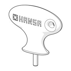 Hansa Entriegelungsschlüssel, 59914077... HANSA-59914077 4015474275034 (Abb. 1)