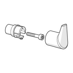 Hansa Temperatureinstellgriff, Chrom, 59914092... HANSA-59914092 4015474275393 (Abb. 1)