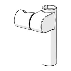 Hansa Schieber für Dusche, Chrom, 59914147... HANSA-59914147 4015474275942 (Abb. 1)