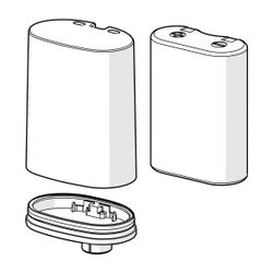 Hansa Batteriegehäuse mit Batterie, 59914154... HANSA-59914154 4015474276017 (Abb. 1)