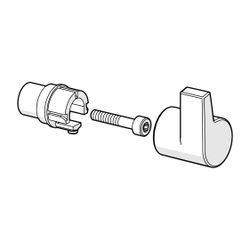 Hansa Temperatureinstellgriff, Chrom, 59914189... HANSA-59914189 4015474279711 (Abb. 1)