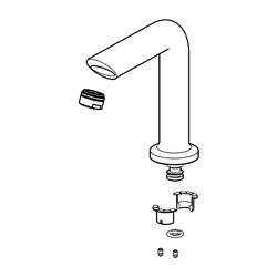 Hansa Vantis Auslauf, Ausladung 139mm, 59914198... HANSA-59914198 4015474278554 (Abb. 1)
