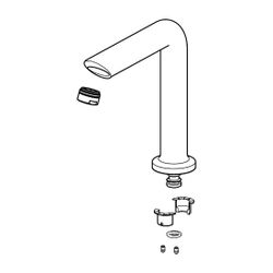 Hansa Vantis Auslauf 59914203 Ausladung 164mm... HANSA-59914203 4015474278615 (Abb. 1)