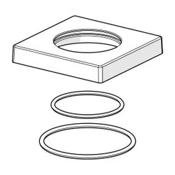 Hansa Rosette, 75x75mm, Chrom, 59914209... HANSA-59914209 4015474288768 (Abb. 1)