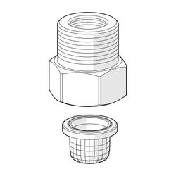 Hansa Anschlussnippel 59914226 G3/8xG3/8... HANSA-59914226 4057304000096 (Abb. 1)