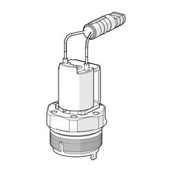 Hansa Magnetventil, Betriebsspannung 6V, 59914232... HANSA-59914232 4057304000133 (Abb. 1)