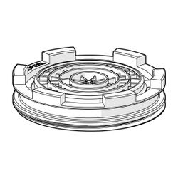Hansa Luftsprudler 59914245 M24x1... HANSA-59914245 4057304000287 (Abb. 1)