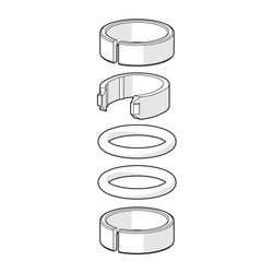 Hansa Dichtungskit für Wasserhahn, 59914263... HANSA-59914263 4057304000461 (Abb. 1)