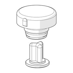 Hansa Rohrbelüfter für Wasserhahn, 59914271... HANSA-59914271 4057304000546 (Abb. 1)