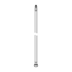 Hansa Anschlussschlauch Länge 62cm, G 3/8" x M10x1, DN 6, 59914289... HANSA-59914289 4057304000928 (Abb. 1)