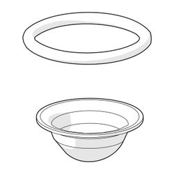 Hansa O-Ring Durchmesser 23,47x2,62mm, 59914304... HANSA-59914304 4057304001635 (Abb. 1)