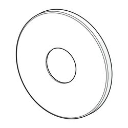 Hansa Rosette, Durchmesser 170mm, Chrom, 59914318... HANSA-59914318 4057304001772 (Abb. 1)
