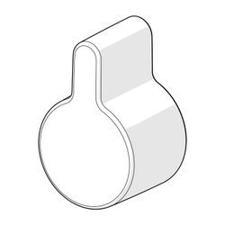 Hansa Absperrgriff, Chrom, 59914322... HANSA-59914322 4057304001819 (Abb. 1)