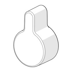 Hansa Umstellknopf, Chrom, 59914324... HANSA-59914324 4057304001833 (Abb. 1)