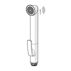 Hansa Smart Bidetta Handbrause, Chrom, 59914349... HANSA-59914349 4057304001482 (Abb. 1)