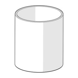 Hansa Kunststoffadapter für Unterputz-Einbaukörper, 59914362... HANSA-59914362 4057304001444 (Abb. 1)