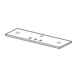 Hansa Glasplatte 374x116mm, 59914386... HANSA-59914386 4057304002229 (Abb. 1)