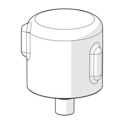 Hansa Absperrgriff, Chrom, 59914397... HANSA-59914397 4057304003363 (Abb. 1)