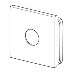 Hansa Varox Pro Rosette 59914419 150x150mm... HANSA-59914419 4057304004490 (Abb. 1)