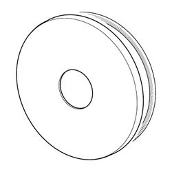 Hansa Varox Pro Rosette 59914421 Durchmesser 170mm... HANSA-59914421 4057304004520 (Abb. 1)
