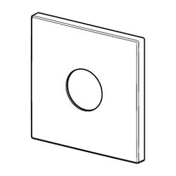 Hansa Varox Pro Rosette 150x150mm, 59914423... HANSA-59914423 4057304004551 (Abb. 1)