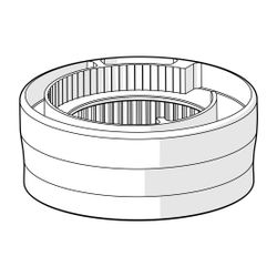 Hansa Temperaturanschlagring, 59914426... HANSA-59914426 4057304004582 (Abb. 1)