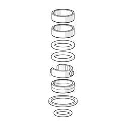 Hansa Auslaufdichtung für Wasserhahn, 59914431... HANSA-59914431 4057304005251 (Abb. 1)
