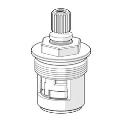Hansa Oberteil G 1/2", Messing, 59914433... HANSA-59914433 4057304005565 (Abb. 1)