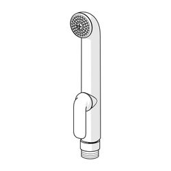 Hansa Handbrause Bidetta, Weiß, 59914458... HANSA-59914458 4057304005688 (Abb. 1)