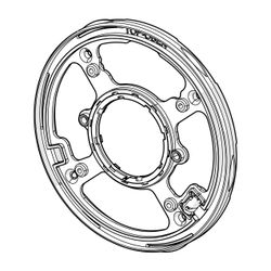 Hansa Befestigungsteil für Unterputz-Einbaukörper, 59914511... HANSA-59914511 4057304008252 (Abb. 1)