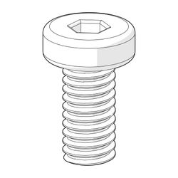 Hansa Schraube, Anschlussgröße M4x8, 59914512... HANSA-59914512 4057304008269 (Abb. 1)