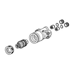 Hansa Funktionseinheit, Thermostatkartusche zur Temperaturreglung, Rückflussverhinderer... HANSA-59914528 4057304009358 (Abb. 1)