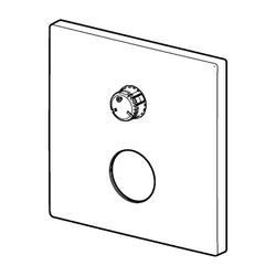 Hansa Rosette, 150x150mm, Chrom, 59914536... HANSA-59914536 4057304009457 (Abb. 1)