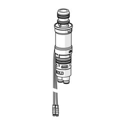 Hansa Temperatureinstellsatz, 59914585... HANSA-59914585 4057304009792 (Abb. 1)