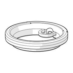 Hansa Bodendichtung für Wasserhahn, 59914591... HANSA-59914591 4057304009884 (Abb. 1)