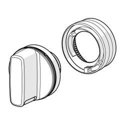 Hansa Temperatureinstellgriff, Chrom, 59914596... HANSA-59914596 4057304009983 (Abb. 1)