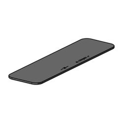 Hansa Deckplatte 59914600 Grau... HANSA-59914600 4057304009990 (Abb. 1)